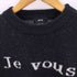 rosy luce MESSAGE JACQUARD KNIT レディース FREE