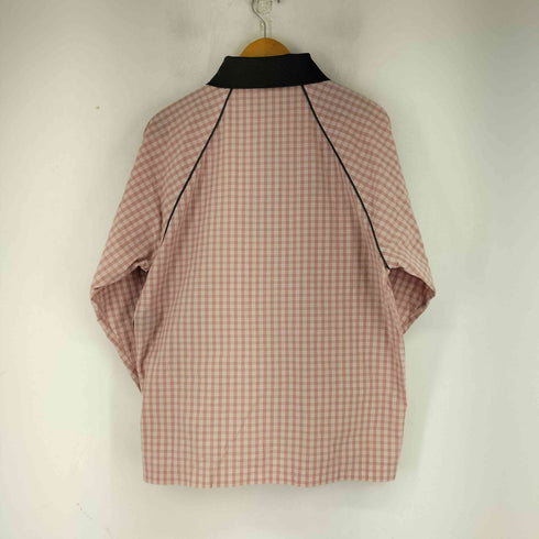 メゾンスペシャル MAISON SPECIAL 25SS NEW BEGING plaid pattern Polo Shirt レディース FREE