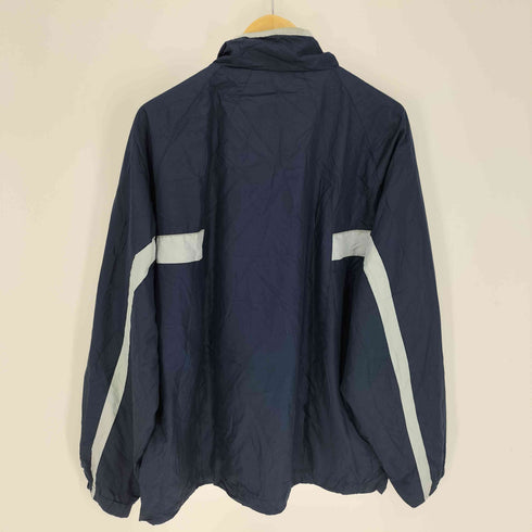 チャンピオン Champion ロゴプリント 目あり サイドライン 裏地メッシュ スタンドネック ジップアップ ジャケット メンズ import:L