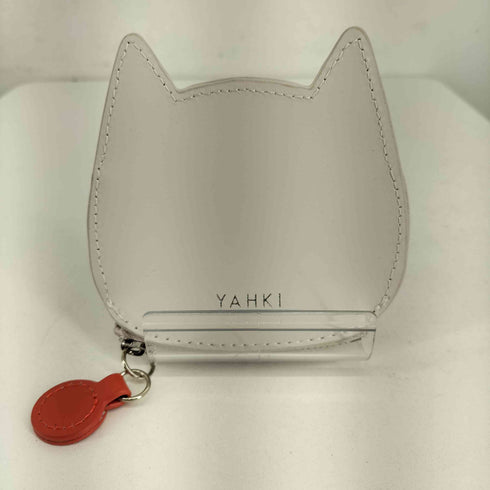 ヤーキ YAHKI W FACE CATレザーミニポーチ レディース