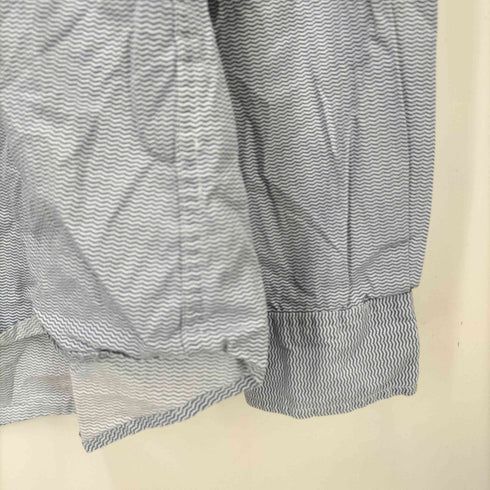 トミーヒルフィガー TOMMY HILFIGER 80's 2PLY CUSTOM FIT ワイドカラーシャツ メンズ import:L