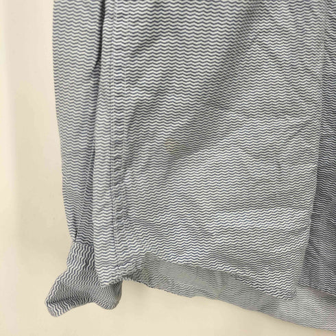 トミーヒルフィガー TOMMY HILFIGER 80's 2PLY CUSTOM FIT ワイドカラーシャツ メンズ import:L