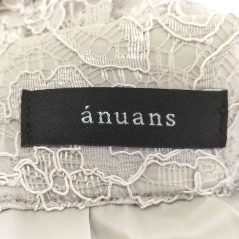 アニュアンス anuans スカラップレーススカート レディース JPN:S