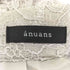 アニュアンス anuans スカラップレーススカート レディース JPN:S