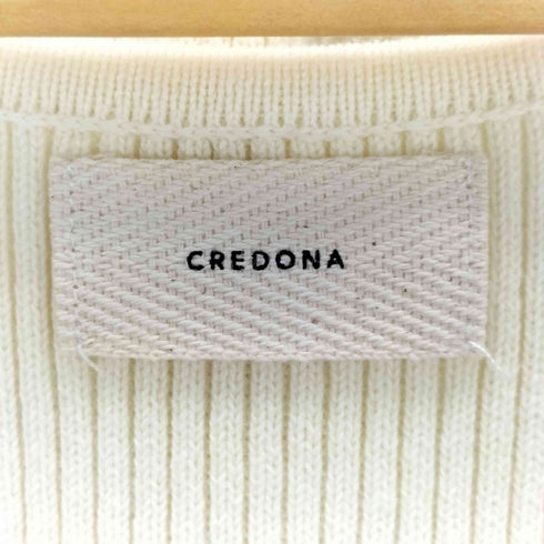 クレドナ CREDONA リブニットセットアップ レディース FREE