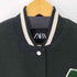 ザラ ZARA Premium Varsity Baseball Jacket レディース import:XS