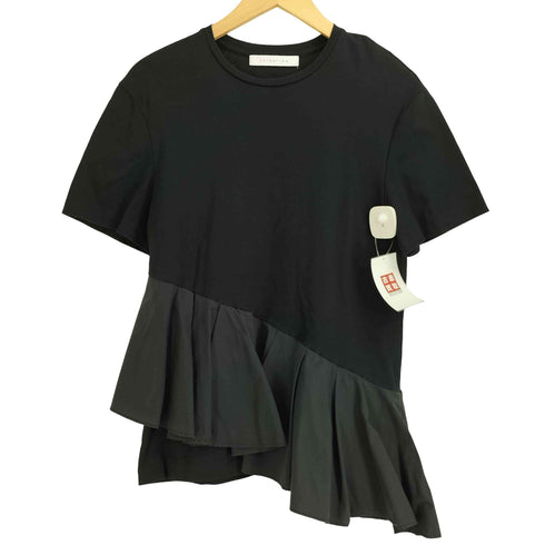 エストネーション ESTNATION 22SS コットンスムースペプラムTシャツ レディース FREE