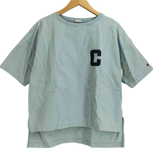 チャンピオン Champion スクリプトロゴ リラックスフィット ショートスリーブ Tシャツ レディース import:M