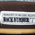 バックナンバー BACK NUMBER COMANCHE フロント刺繍フード裏サーマルジップパーカー メンズ JPN:L