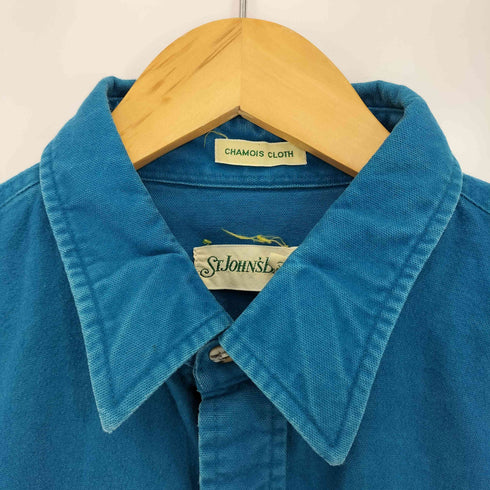 セントジョンズベイ STJOHNS BAY 90S CHAMOIS CLOTH シャモアシャツ メンズ import:XL