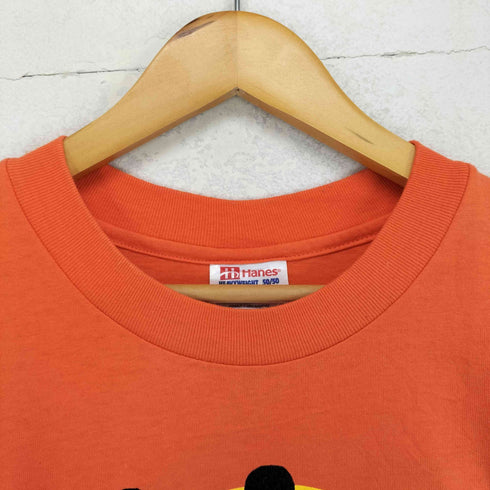 ヘインズ Hanes 90s 両面プリントクルーネックTシャツ メンズ JPN:L