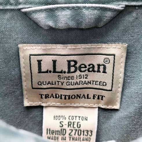 エルエルビーン L.L.Bean TRADITIONAL FIT ロングスリーブシャツ メンズ S