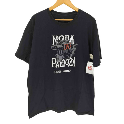 ヘインズ Hanes MORA PALOOZA フロントプリントクルーネックTシャツ メンズ JPN:XL