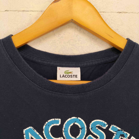 ラコステ LACOSTE フロントプリントクルーネックTシャツ メンズ 5