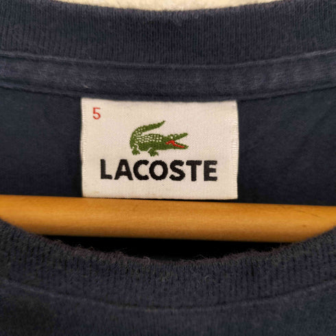 ラコステ LACOSTE フロントプリントクルーネックTシャツ メンズ 5