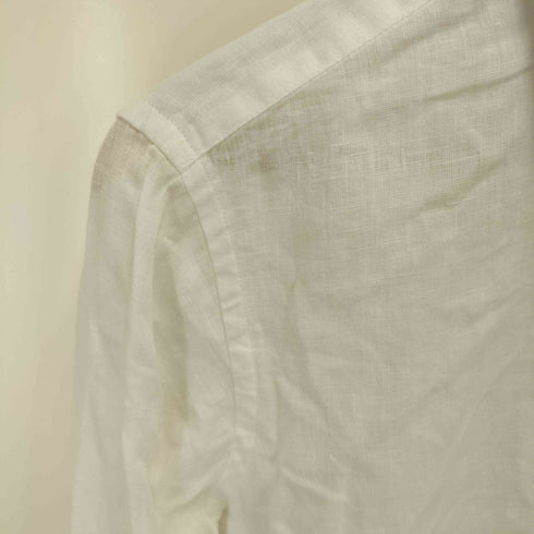 ポロラルフローレン POLO RALPH LAUREN リネン プルオーバー シャツ ワンピース レディース import:XS