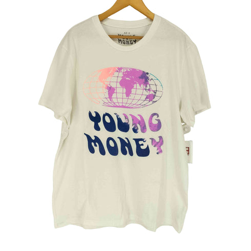 フロントプリントクルーネックTシャツ メンズ JPN:XL