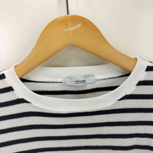 ジャーナルスタンダードレリューム JOURNAL STANDARD relume 23SS TC ワッフル ロング スリーブ Tシャツ レディース FREE