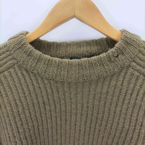 ジェイクルー J.CREW 90s 韓国製 巨人タグ ウールクルーネックニット メンズ import:L