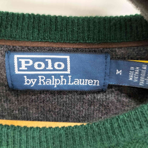 ポロバイラルフローレン Polo by RALPH LAUREN エンブロイダリー プルオーバー クルーネックセーター レディース M