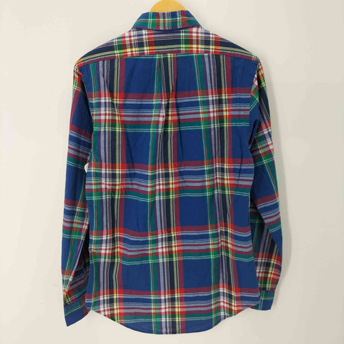 ラルフローレン RALPH LAUREN CUSTOM FIT ボタンダウンチェックシャツ メンズ S