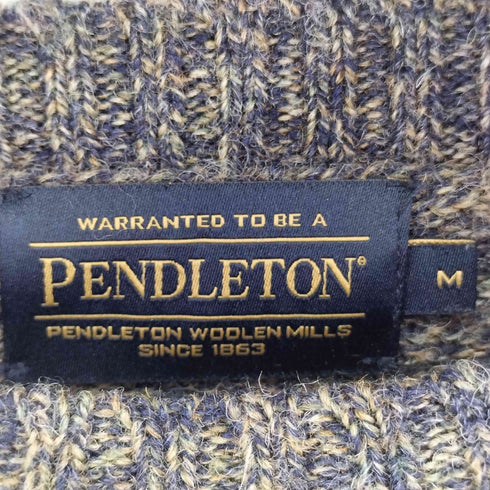 ペンドルトン PENDLETON WASHABLE WOOL ニット メンズ JPN:M