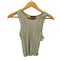 セオリー theory 22SS FINE COTTON CASH/RIB TANK レディース import:S