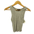 セオリー theory 22SS FINE COTTON CASH/RIB TANK レディース import:S