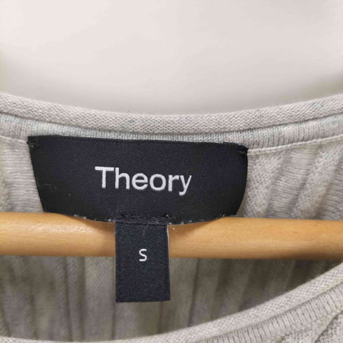 セオリー theory 22SS FINE COTTON CASH/RIB TANK レディース import:S