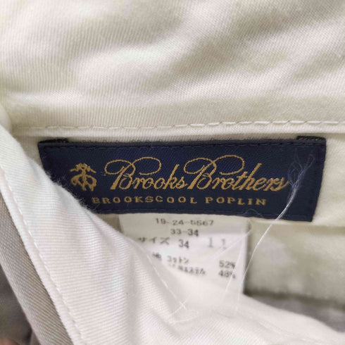 ブルックスブラザーズ BROOKS BROTHERS 2タックスラックスパンツ メンズ 34