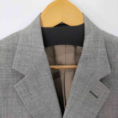ブルックスブラザーズ BROOKS BROTHERS ヘリンボーン柄 シルクウール2Bテーラードジャケット メンズ