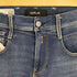 リプレイ REPLAY LENRICK ストラップ付 ダメージ加工 スキニー デニムパンツ メンズ W30/L32