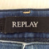 リプレイ REPLAY LENRICK ストラップ付 ダメージ加工 スキニー デニムパンツ メンズ W30/L32