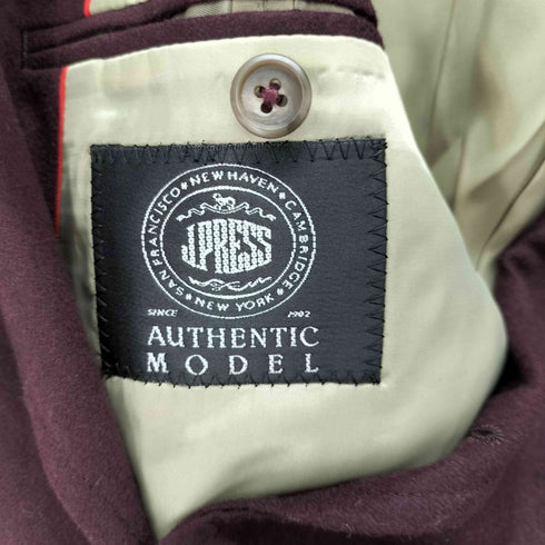 ジェイプレス J.PRESS AUTHENTIC MODEL 金ボタン ウール 3Bテーラードジャケット メンズ
