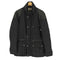 バーバリーロンドン BURBERRY LONDON 裏地 ノバチェック レザー ショルダー 切替 パテッド ダウン ジャケット メンズ import:L
