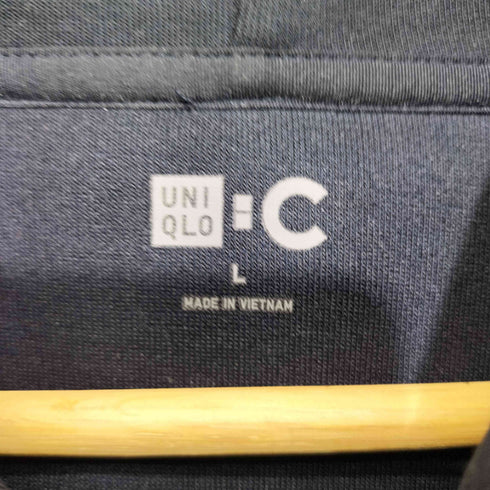 ユニクロシー UNIQLO:C スウェットオーバーサイズプルパーカ メンズ L