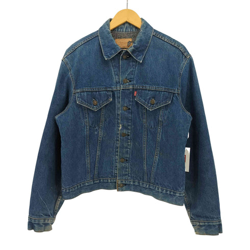 リーバイス Levis 70S MADE IN USA 70505 3rd 裏地ブランケット デニムジャケット オレンジステッチ メンズ 44
