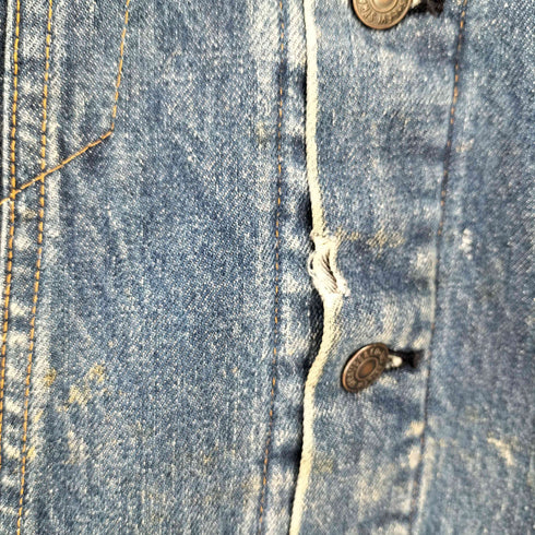 リーバイス Levis 70S MADE IN USA 70505 3rd 裏地ブランケット デニムジャケット オレンジステッチ メンズ 44