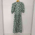 ザラ ZARA Floral print dress 七分丈 花柄ワンピース レディース import:M