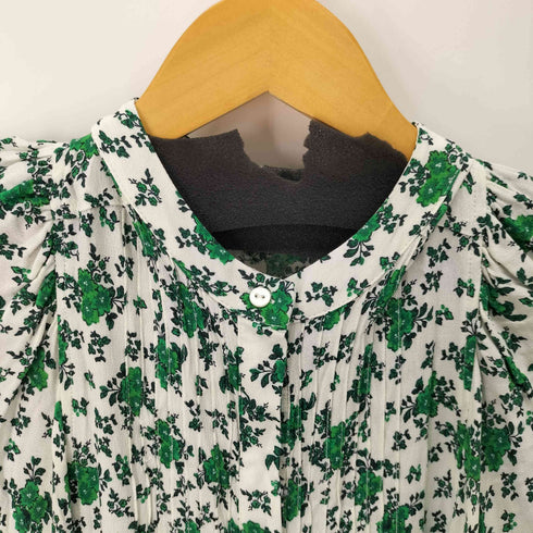 ザラ ZARA Floral print dress 七分丈 花柄ワンピース レディース import:M