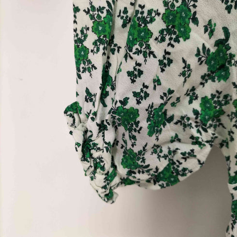 ザラ ZARA Floral print dress 七分丈 花柄ワンピース レディース import:M