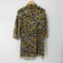 ザラ ZARA 花柄 タートルネックフリルワンピース レディース import:M
