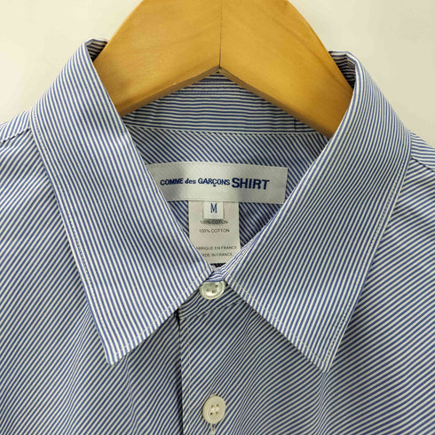 コムデギャルソンシャツ COMME des GARCONS SHIRT フォーエバー レジメンタルストライプシャツ メンズ M