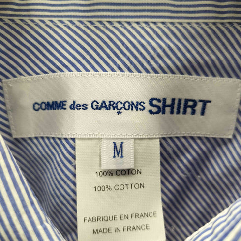 コムデギャルソンシャツ COMME des GARCONS SHIRT フォーエバー レジメンタルストライプシャツ メンズ M