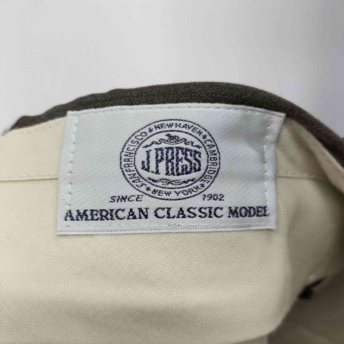 ジェイプレス J.PRESS AMERICAN CLASSIC MODEL ウールツータックスラックス メンズ 79