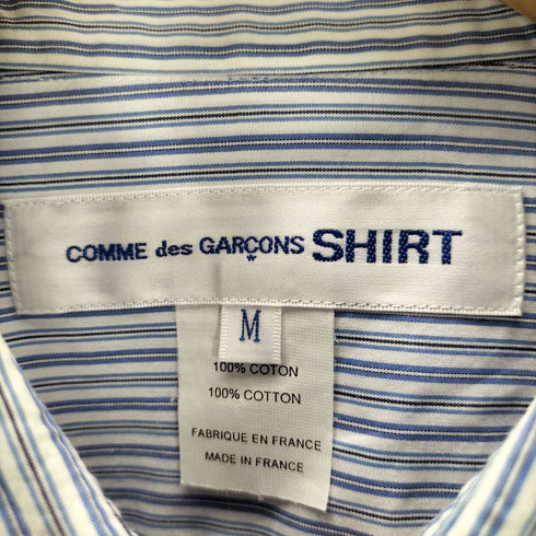 コムデギャルソンシャツ COMME des GARCONS SHIRT フォーエバー ストライプシャツ メンズ M