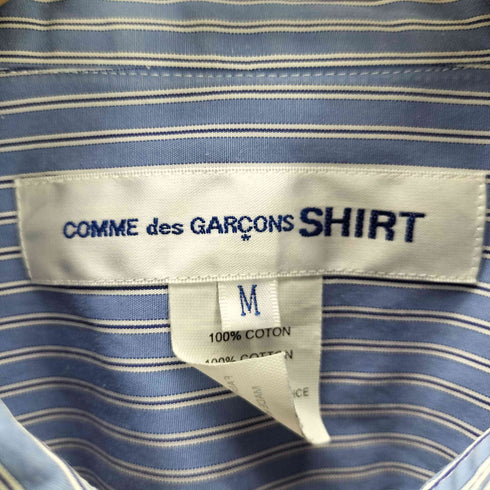 コムデギャルソンシャツ COMME des GARCONS SHIRT フォーエバー ストライプシャツ メンズ M