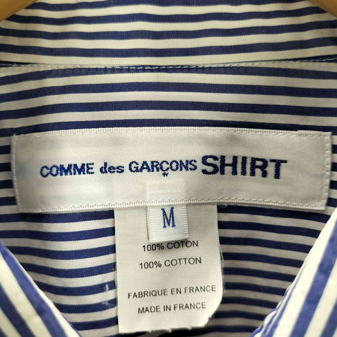 コムデギャルソンシャツ COMME des GARCONS SHIRT フォーエバー ストライプシャツ メンズ M