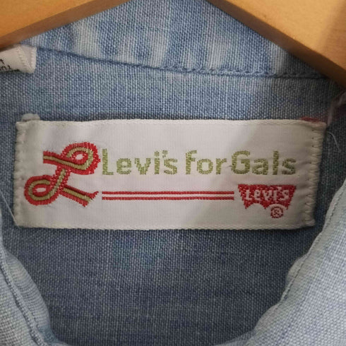 リーバイス Levis 60-70s For Gals For Gals オレンジタブ BIGE シャンブレー ウエスタンシャツ レディース