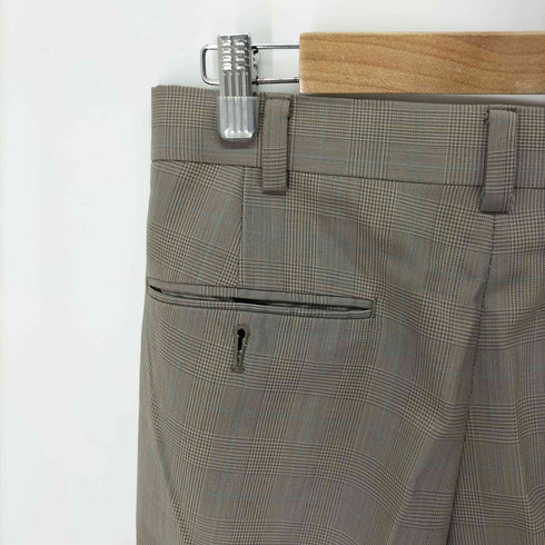 ジェイプレス J.PRESS NEW ENGLAND MODEL グレンチェック ウールスラックス メンズ 79